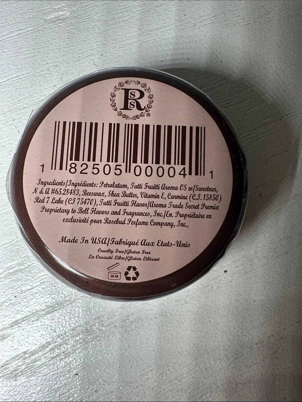 Rosebud Brambleberry Rose Lip Balm -